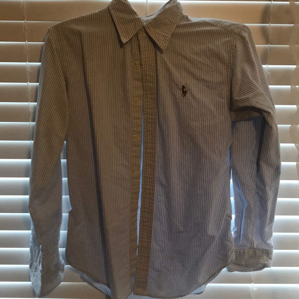 Ralph Lauren classic fit striped shirt.